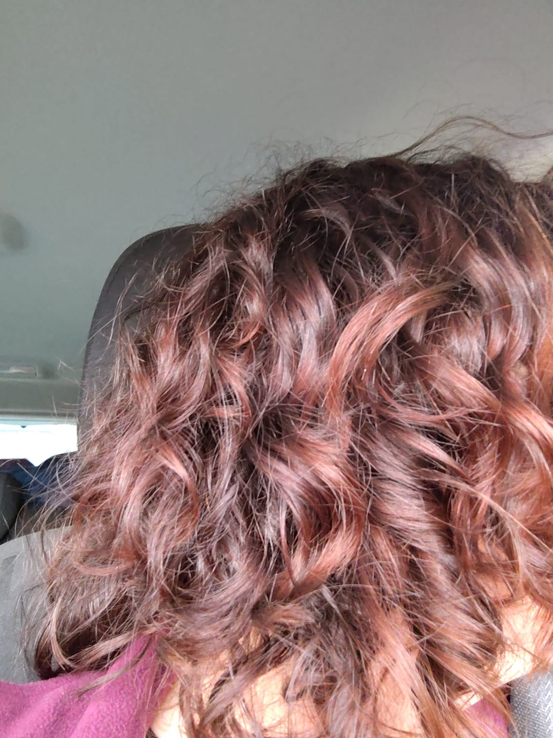 Customer photo review of Flaxseed & Kalahari Melon Curl Defining Custard