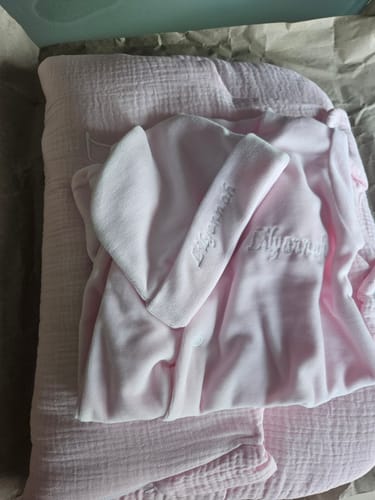 Customer photo review of Grenouillère-bonnet coton