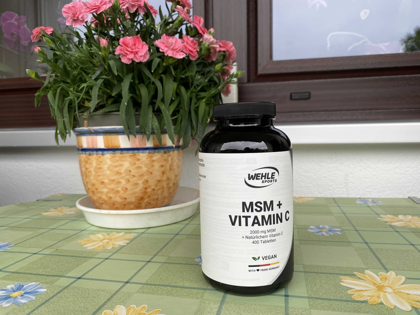 Customer photo review of MSM Tabletten Hochdosiert - 400 Stück - 2000 mg MSM + Natürliches Vitamin C