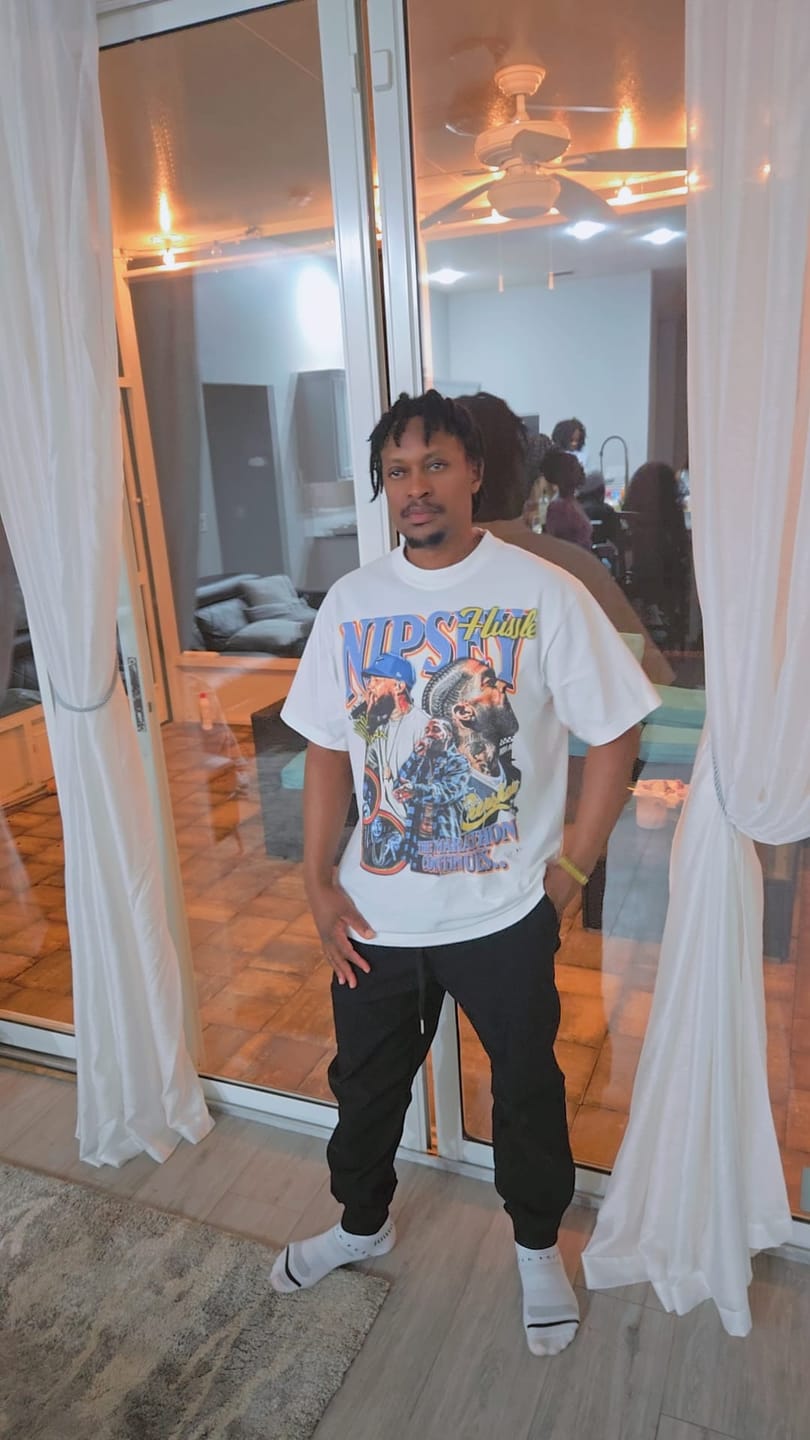 Customer photo review of Nipsey Hussle Tee
