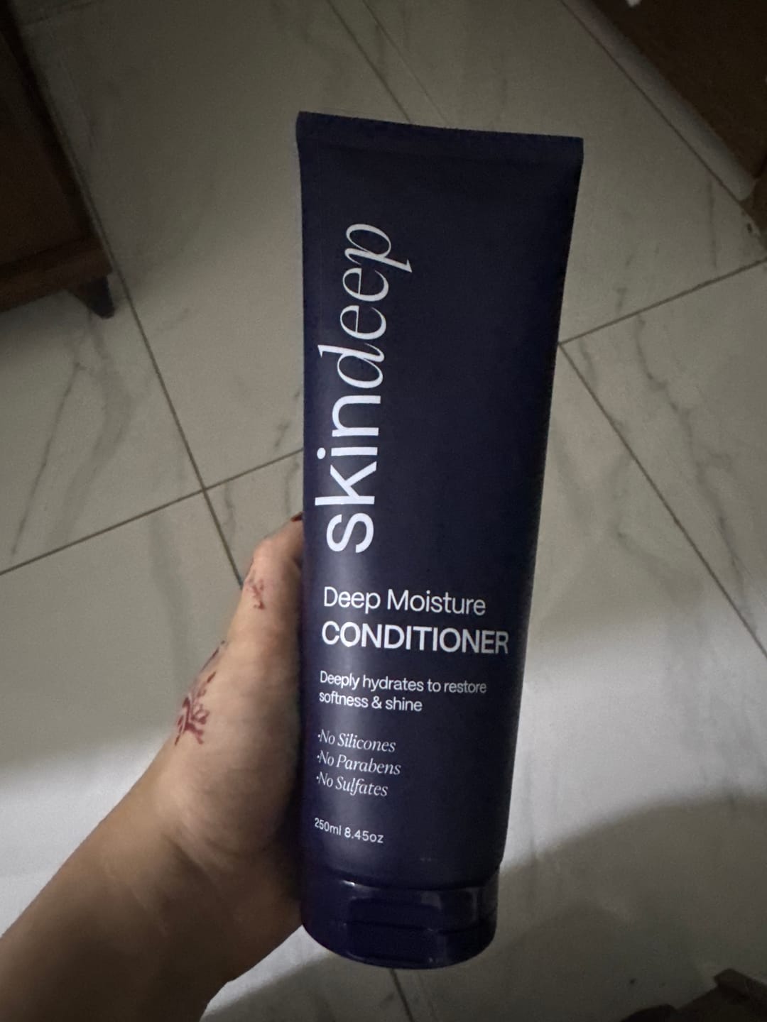 Customer photo review of DEEP MOISTURE CONDITIONER - with Silk Protein+Pro Vit B5