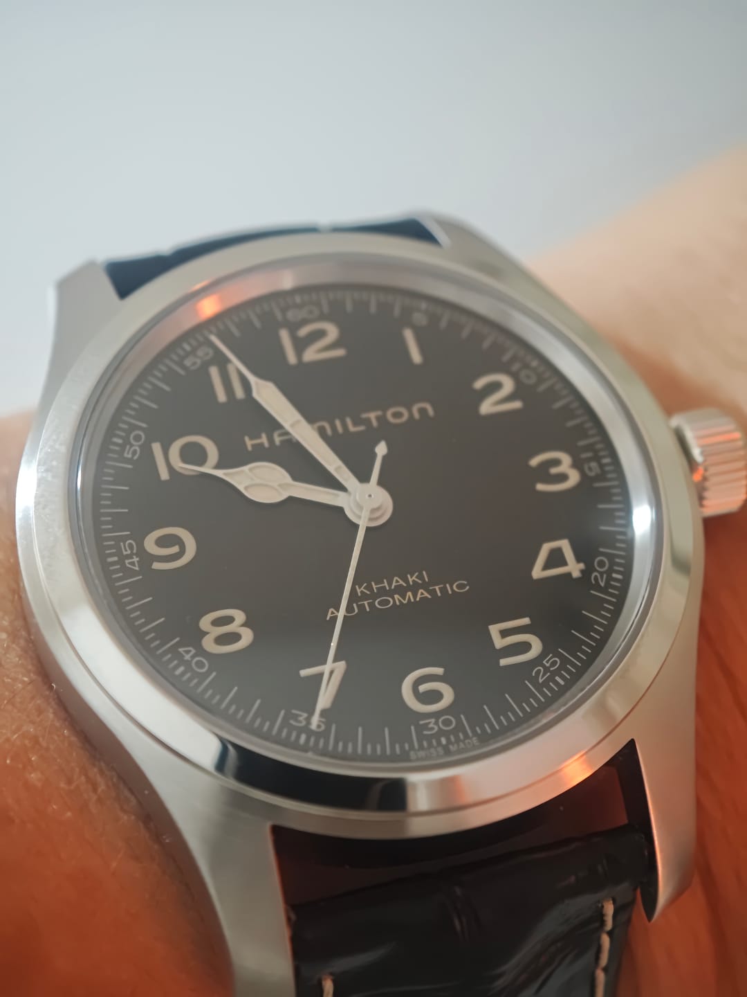 Customer photo review of Reloj Hamilton H70605731 Khaki Field Murph Auto Interestelar 42mm