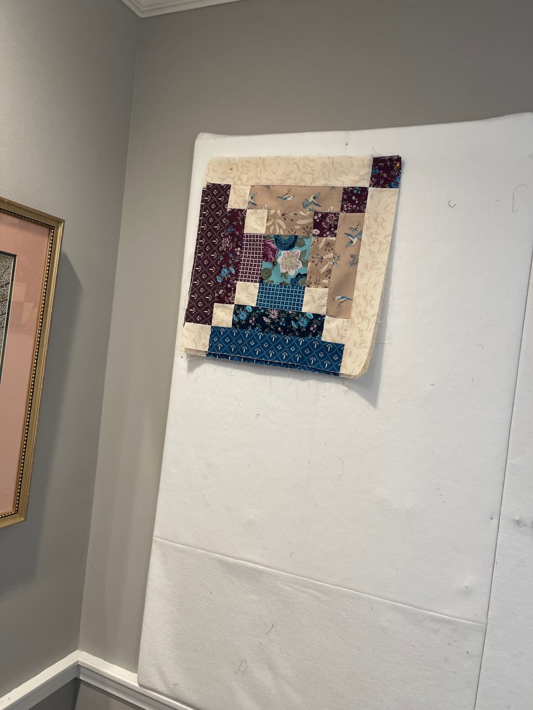 Customer photo review of Block Of The Month - Velvet Cascade (108.5" x 108.5")