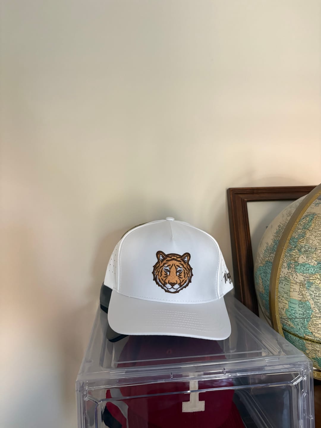 Customer photo review of Striped It Hat