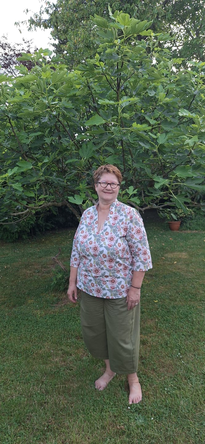 Customer photo review of Pantalon Briac - Toile de coton Olive