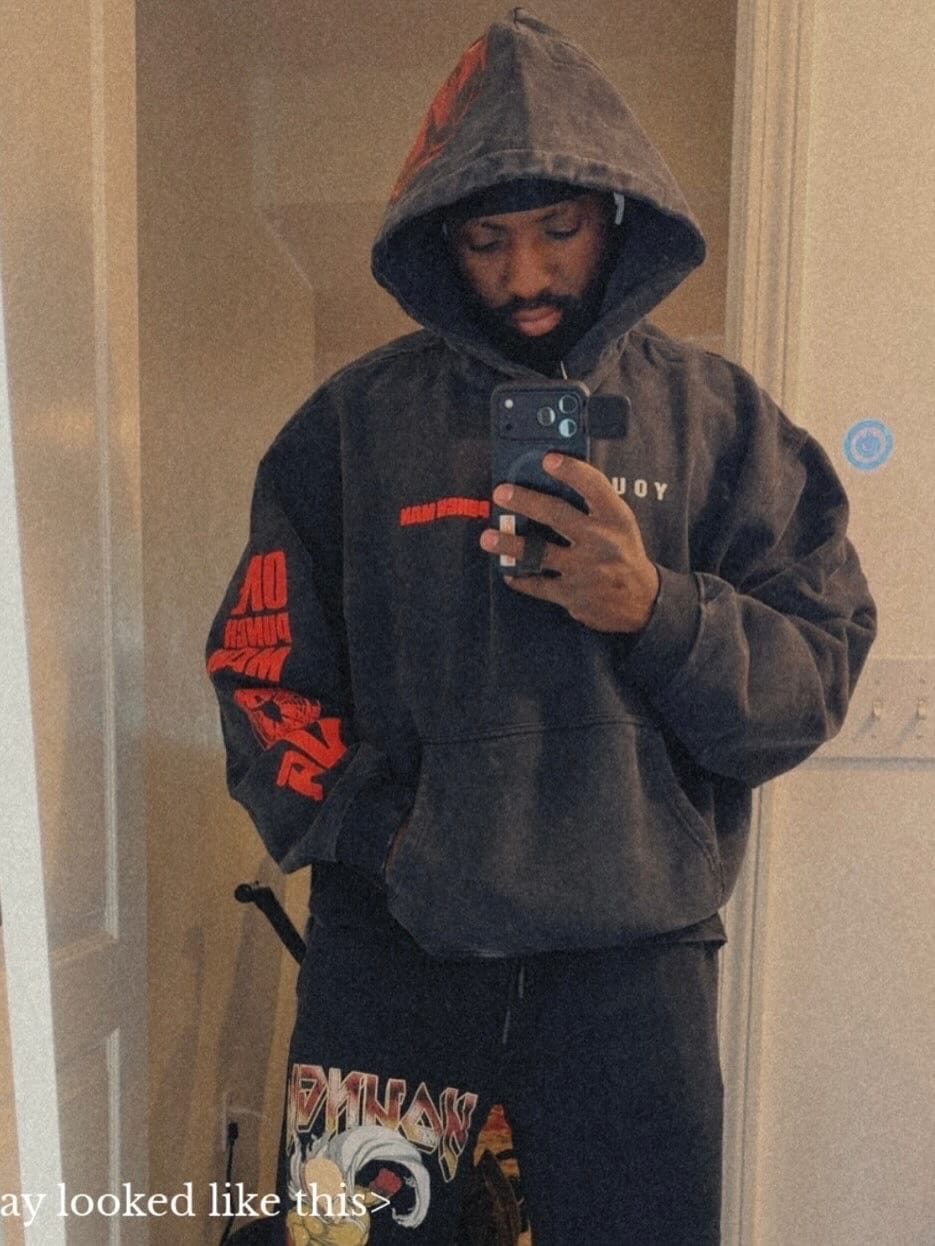 Customer photo review of 5053 - One Punch Man Hoodies