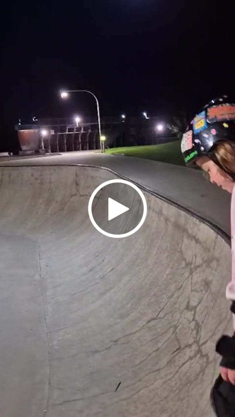 Customer video review of Flying Eagle Vireo Off Pink Kids Aggressive Skates