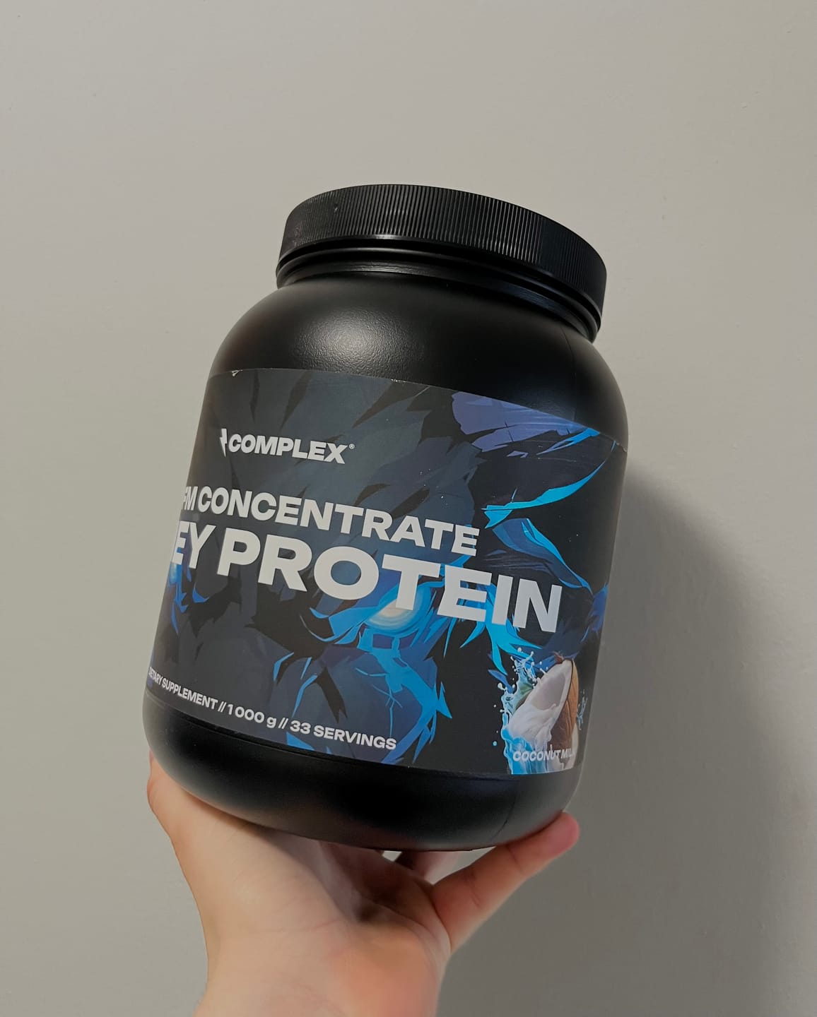 Customer photo review of CFM Whey Protein