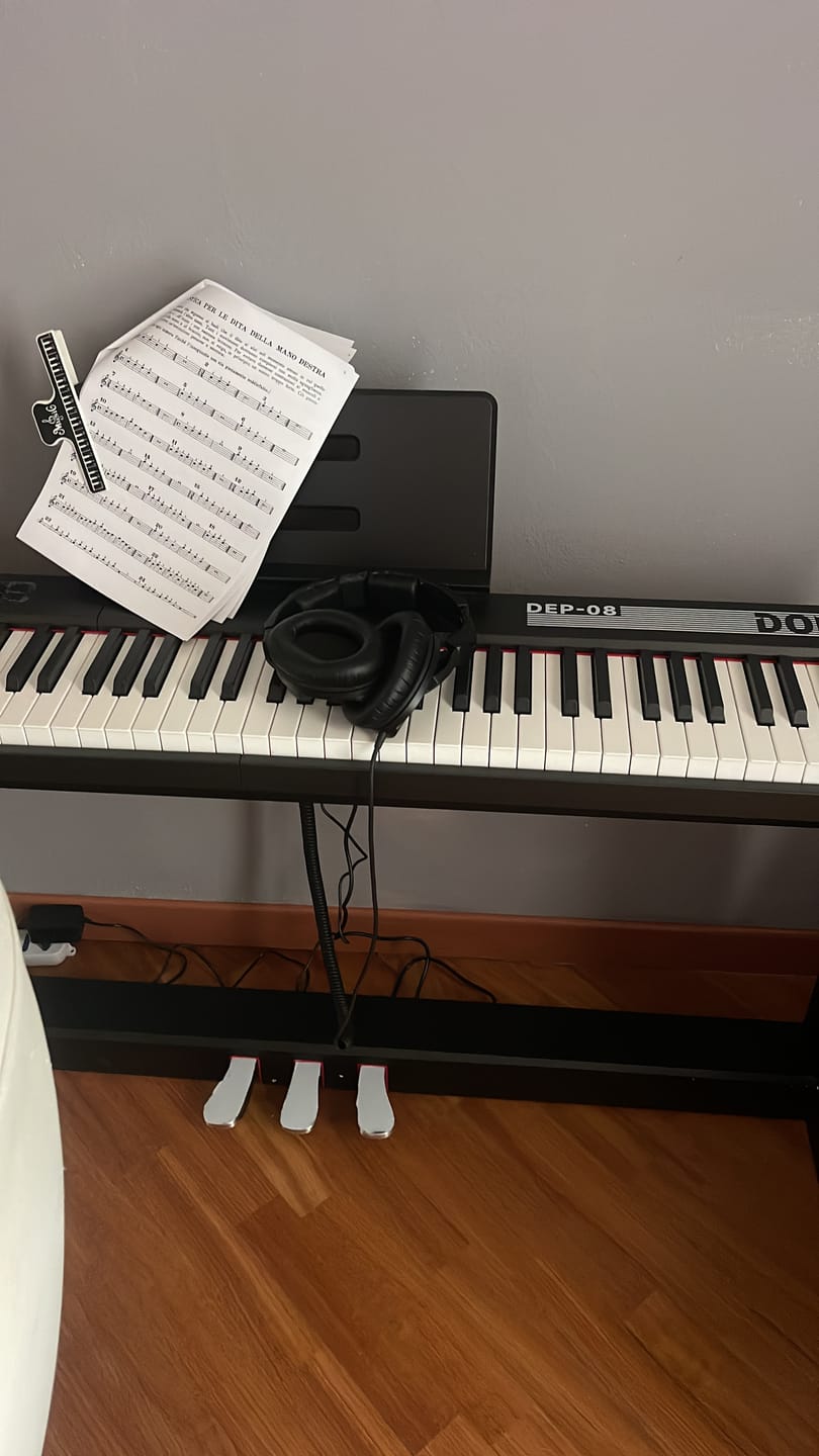 Customer photo review of Donner DEP-08 Pianoforte digital