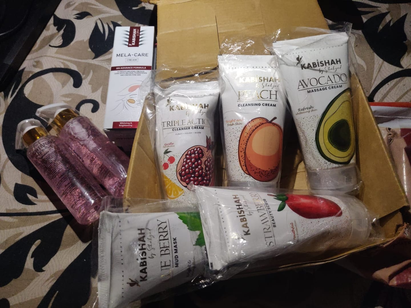 Customer photo review of Facial Kit
