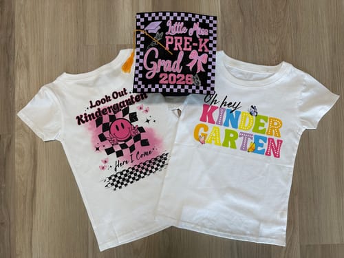 Customer photo review of Build Your Own DTF Gang Sheet