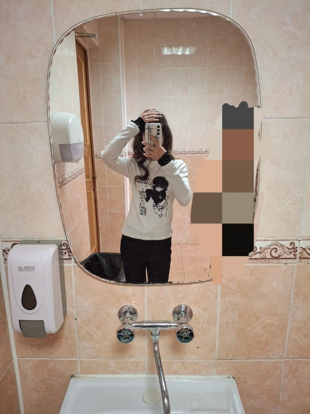 Customer photo review of Cigarettes T-shirt