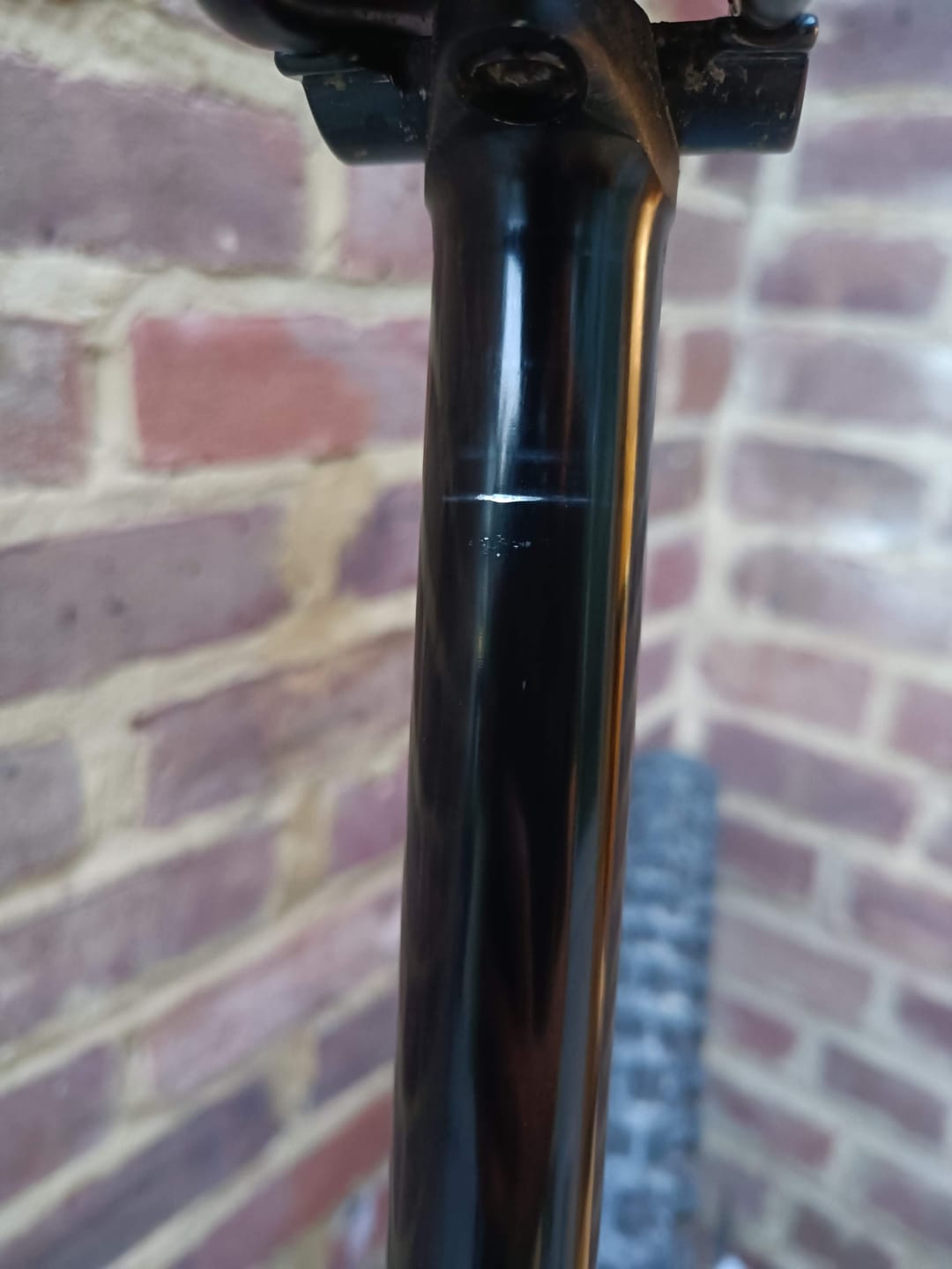 Customer photo review of Limotec Alpha 1 Internal Route Dropper Post - Black
