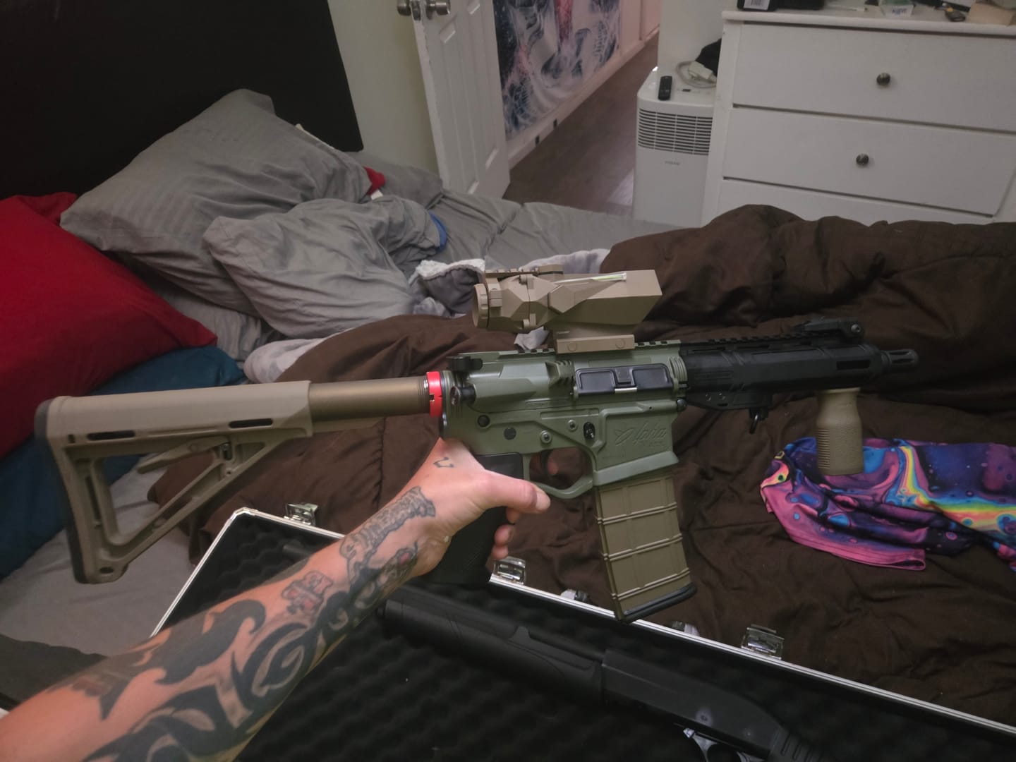Customer photo review of SATURN™ 4x32 Tactical Scope (2.0)