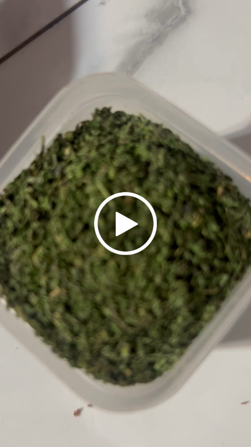Customer video review of 💎Cali Kush - Diamond Infused Shake 1oz (Buy 1 Get 1)