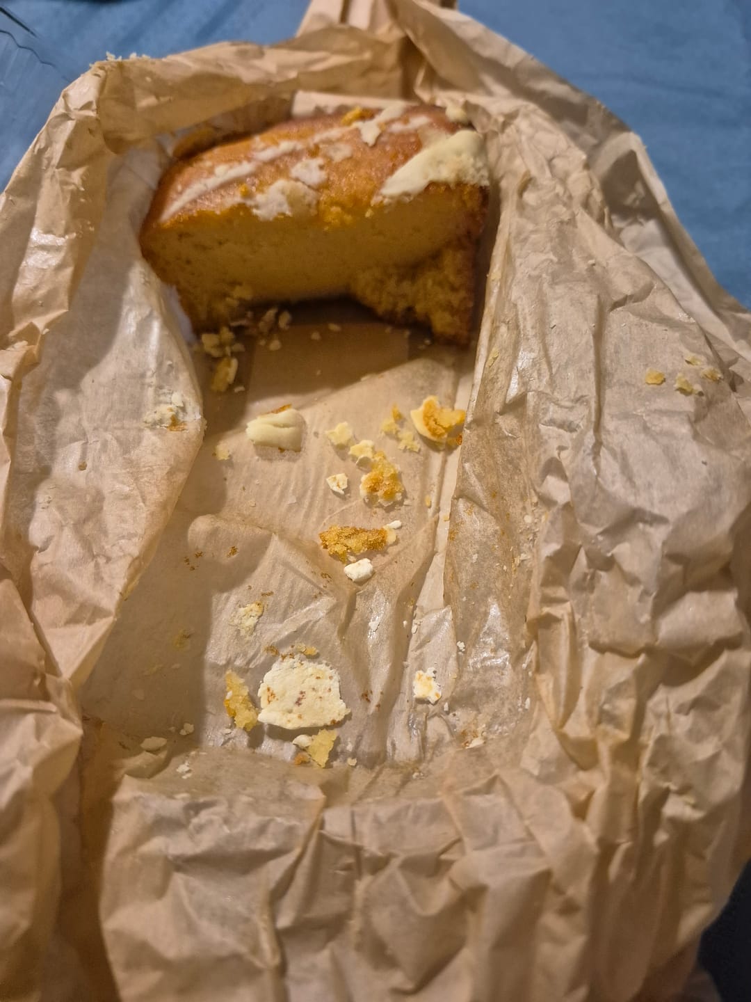 Customer photo review of Low Carb Keto Pound Cake Loaf