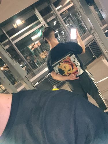 Customer photo review of Rengoku's Will Kurse Mark Tee