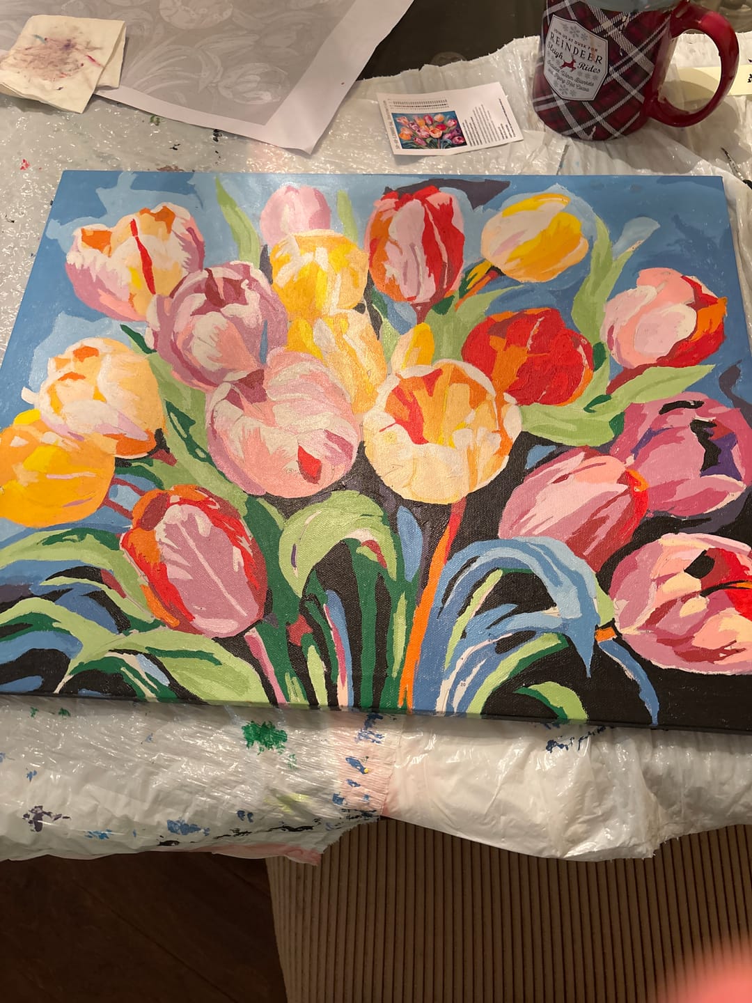 Customer photo review of Vibrant Tulip Medley