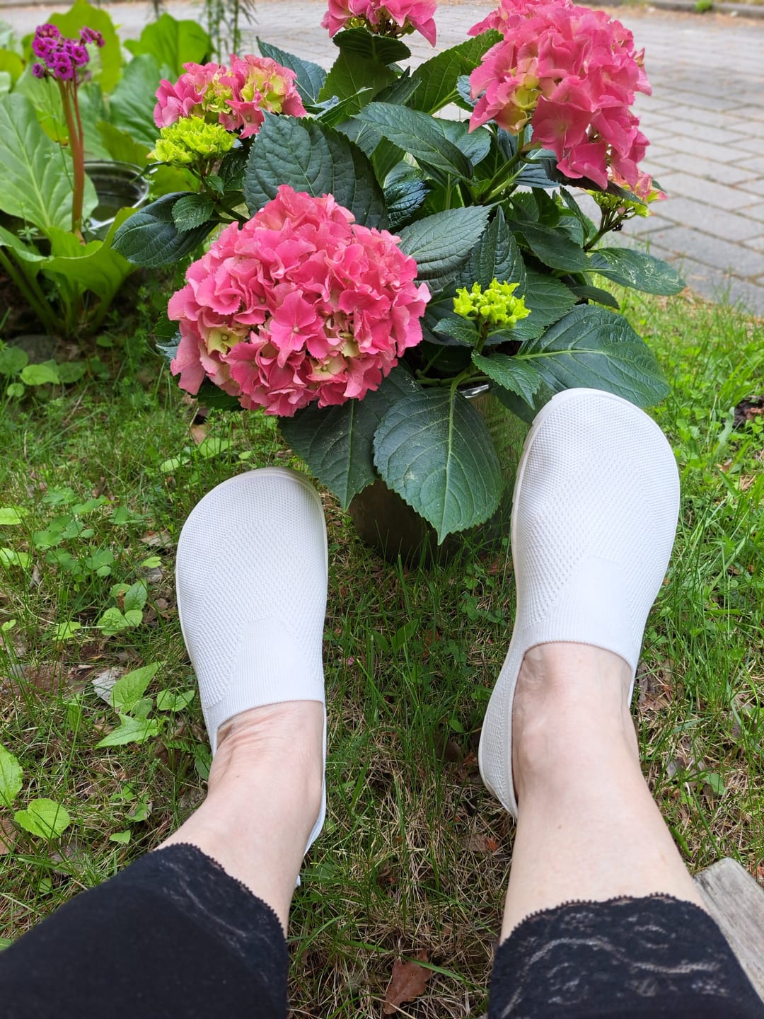 Customer photo review of Vaistoa Lempeä 3 slip on -paljasjalkakengät