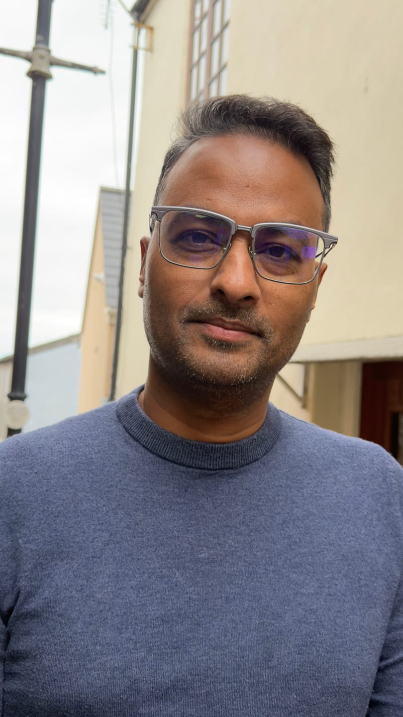 Customer photo review of Alan | Titanium Magnetic Clip-on Eyeglasses Sunglasses | ZanyLen Best Sellers