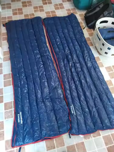 Customer photo review of 90% Gänsedaunen Schlafsack – 3-Jahreszeiten Ultraleicht Envelope-Stil