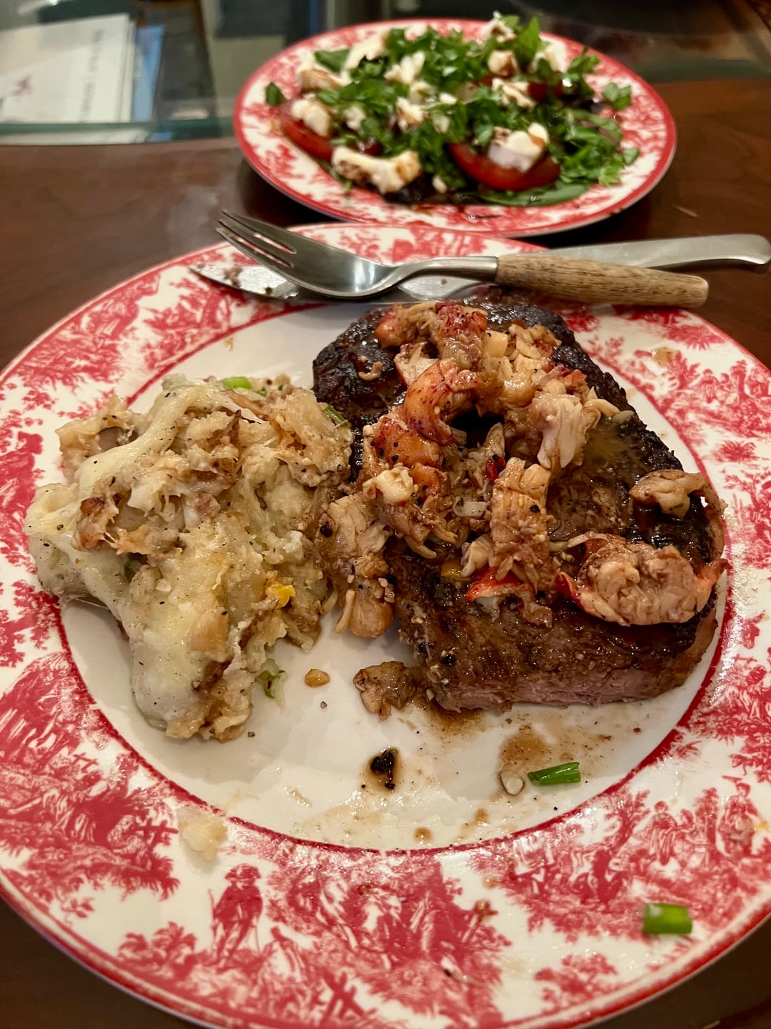 Customer photo review of USDA Choice Boneless Ribeye Steak