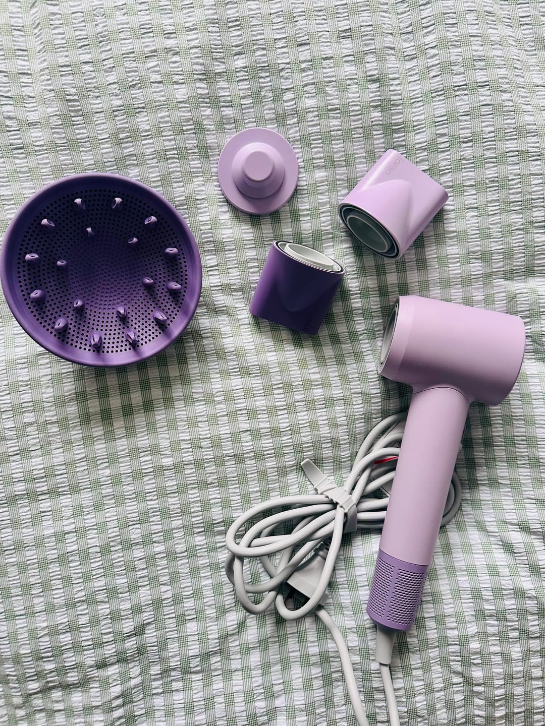 Customer photo review of Laifen SE High Speed Hair Dryer + Free Nozzle & Wall Mount | AU Stock