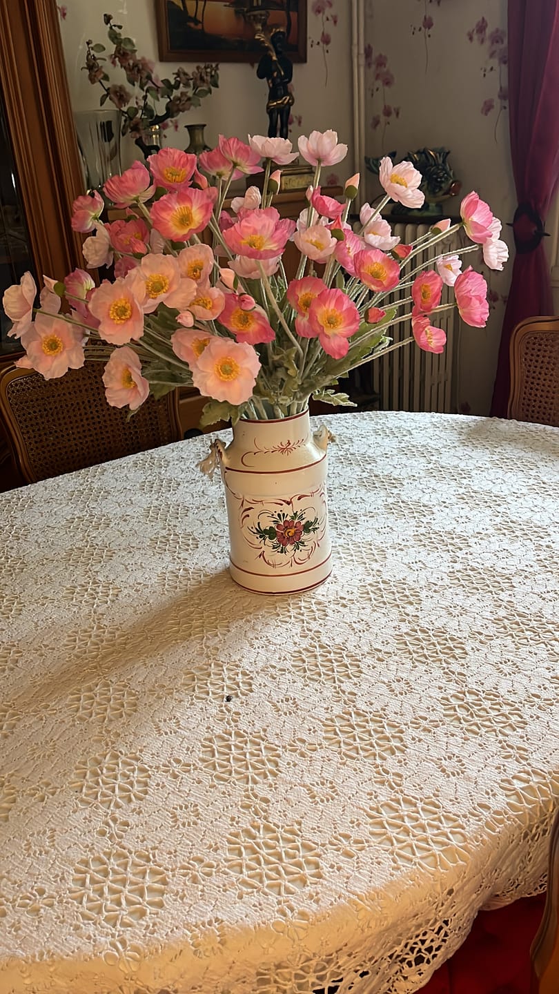 Customer photo review of Coquelicots - Mélange rose (10 tiges)