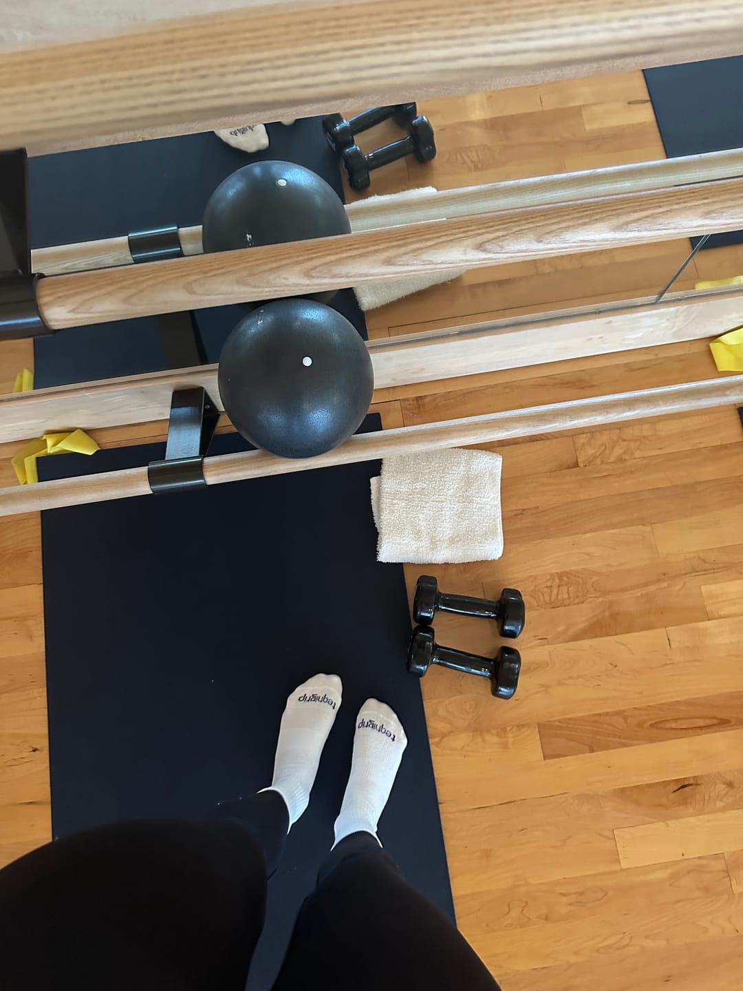 Customer photo review of Teqnigrip Crew Sock