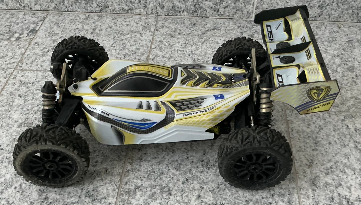 Customer photo review of Rlaarlo 1/8 4WD Buggy Dragon Scale Knight | DSK RTR