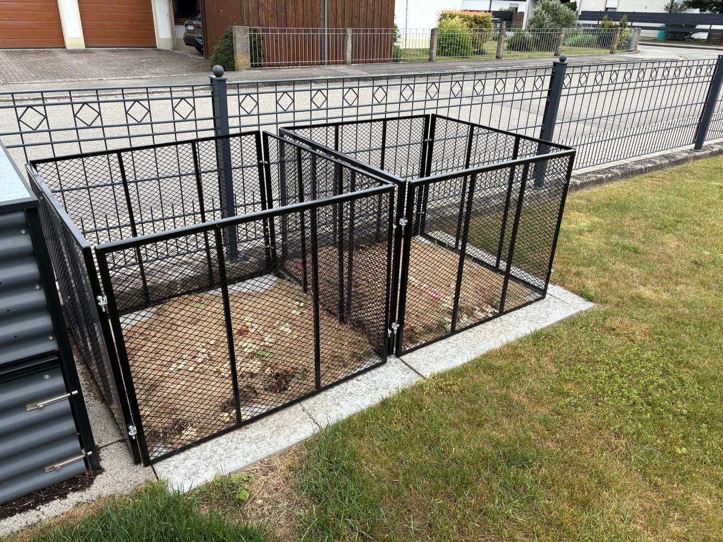 Customer photo review of Komposter Metall 450L/ 750L