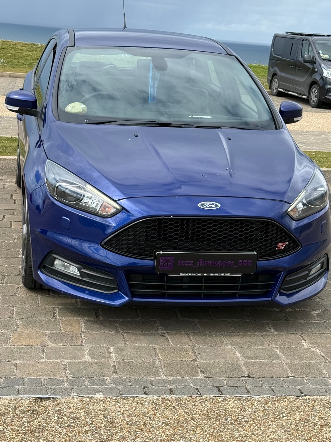 Customer photo review of Custom Vehicle Show Plate (4D Acrylic)