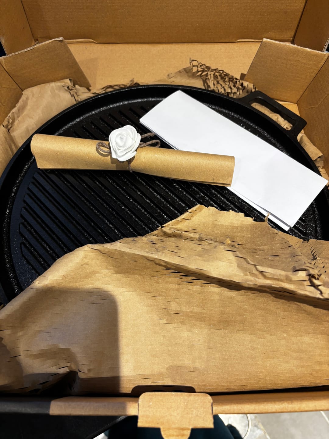 Customer photo review of Round Double Side Grill 35 CM