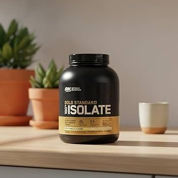 Customer photo review of Optimum Gold Standard Isolate Chocolate bliss 1.64 LB