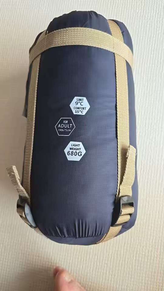 Customer photo review of Ultraleichter Envelope-Schlafsack – 3-Jahreszeiten Camping & Reisen
