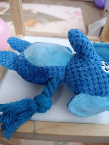 Customer photo review of Paw-Friends™-Plushies – Designed for Furry Friends Who Destroy Everything