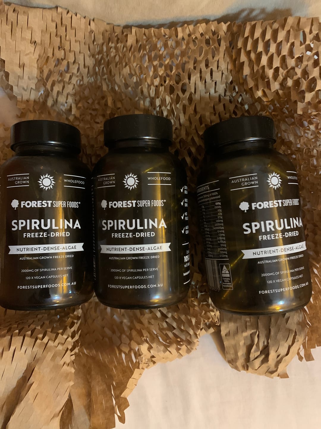 Customer photo review of Australian Freeze Dried Spirulina