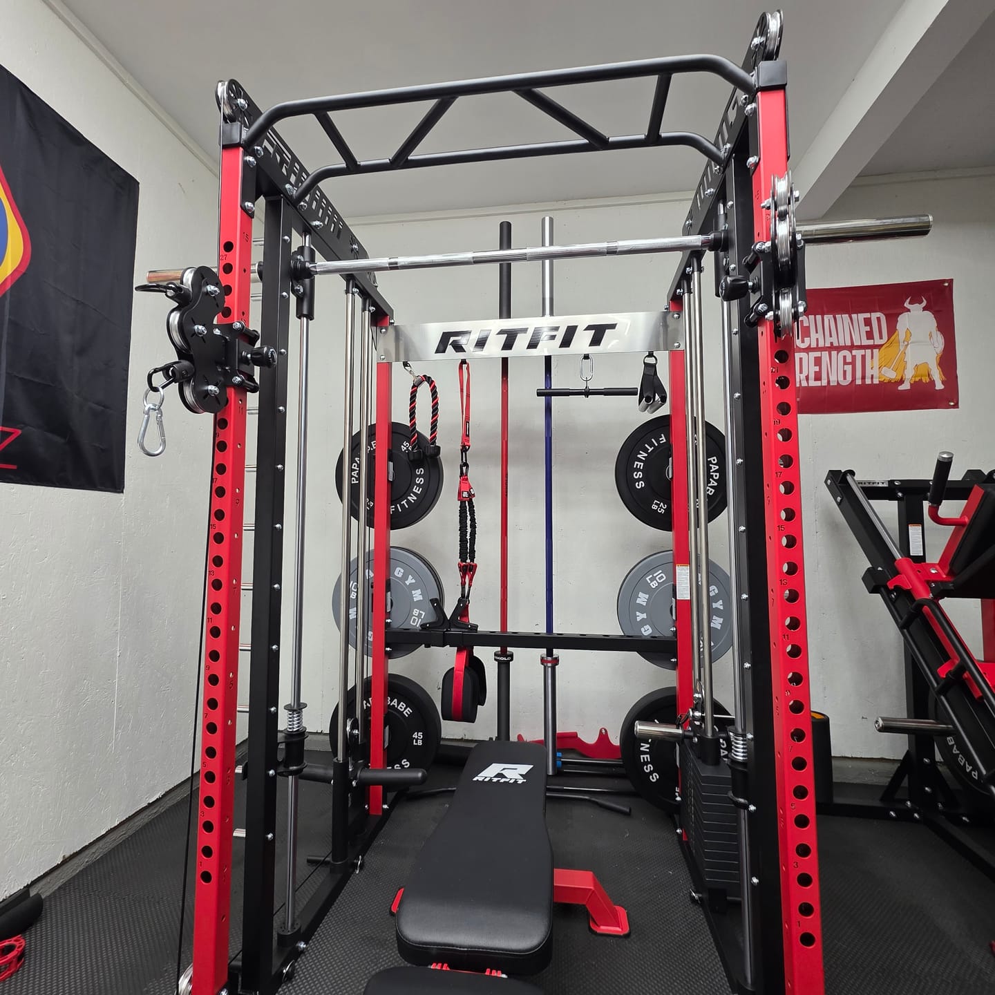 Customer photo review of RitFit FUM1 11-GAUGE Upright Frame (Only for M1 PRO)