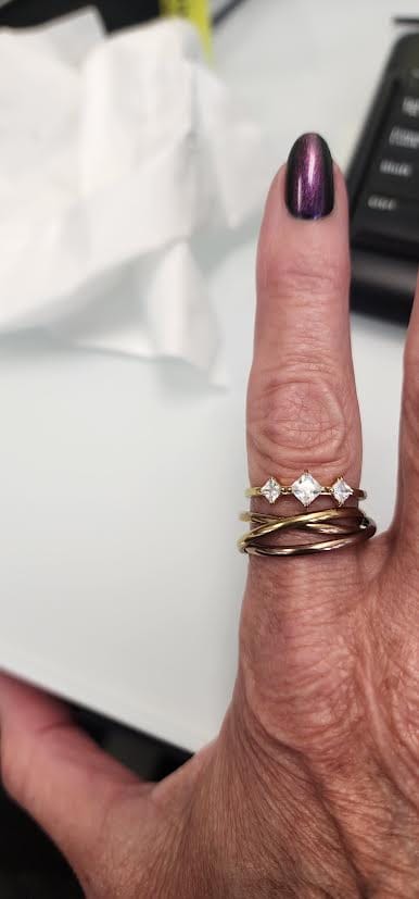 Customer photo review of Spins® Tidal Roller Ring - Waterproof
