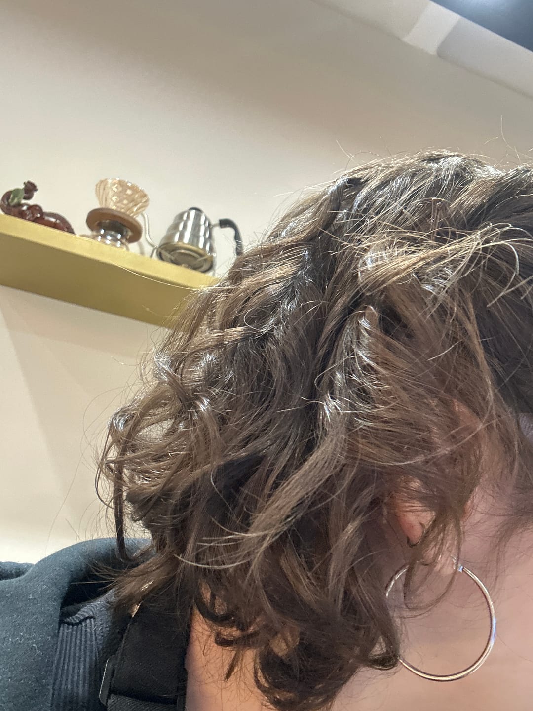 Customer photo review of Mascarilla de uva - antioxidante para cabello tenido y/o dañado