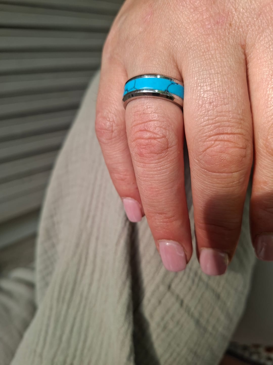 Customer photo review of TURQUOISE BAND.