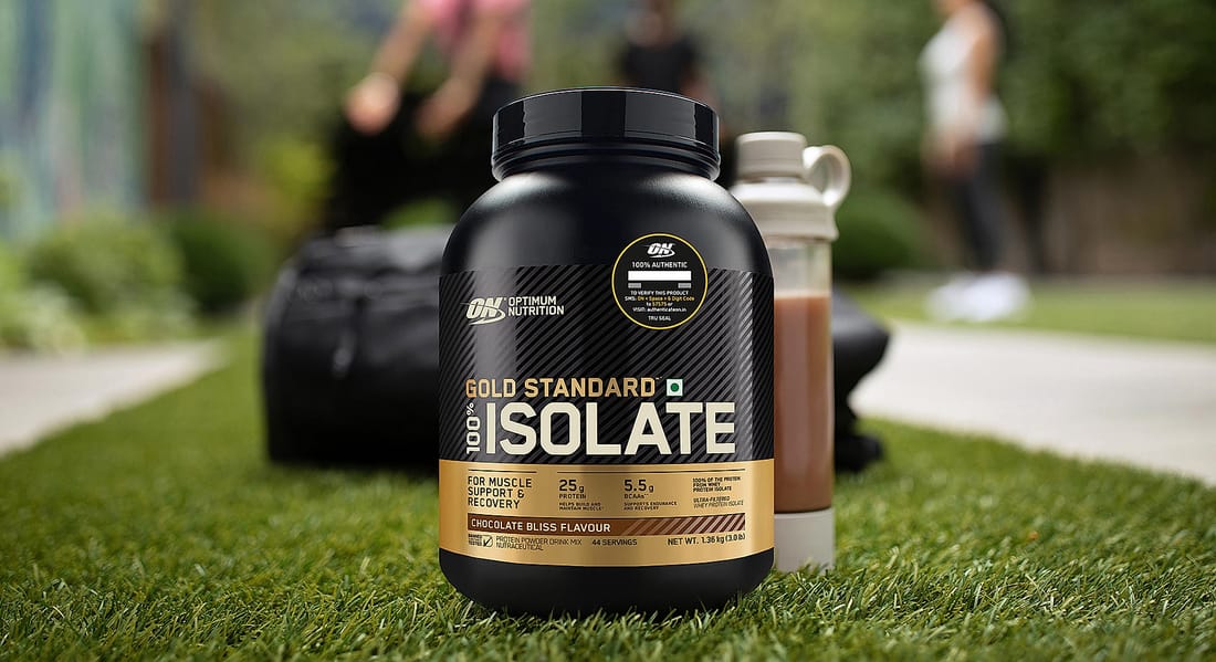 Customer photo review of Optimum Gold Standard Isolate Chocolate bliss 1.64 LB