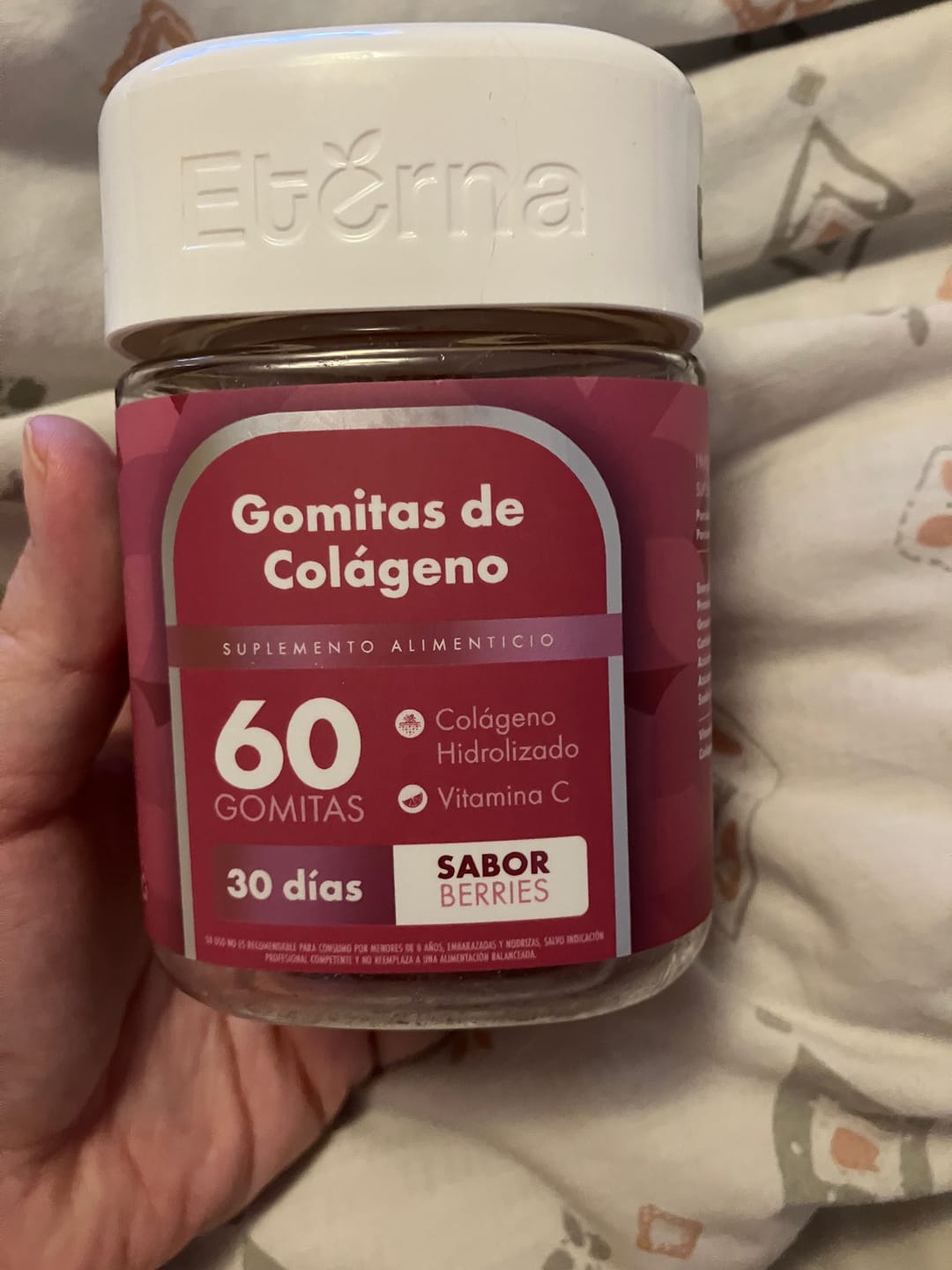 Customer photo review of Gomitas de Colágeno y Vitamina C