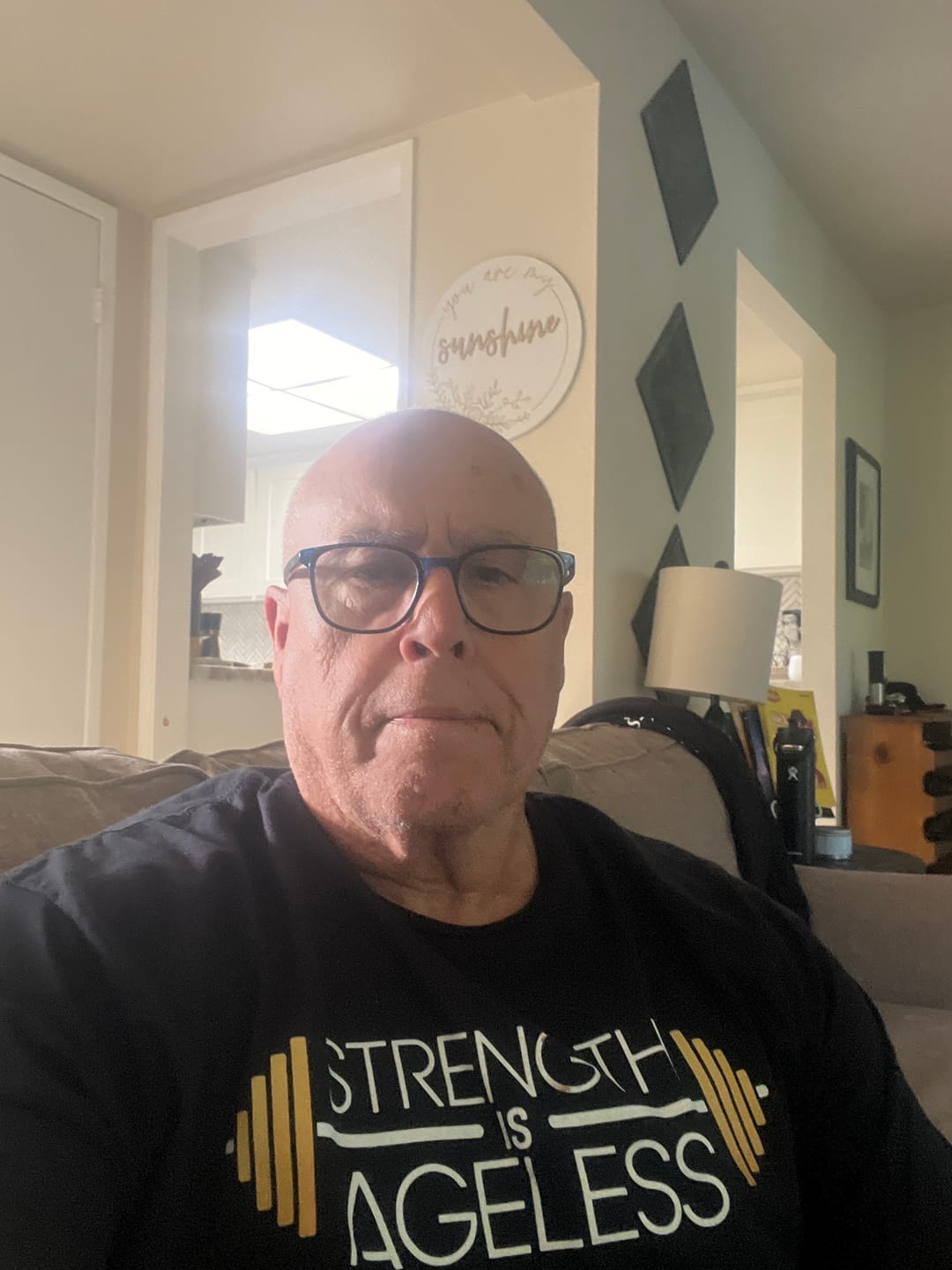 Customer photo review of Ageless Strength T-Shirt