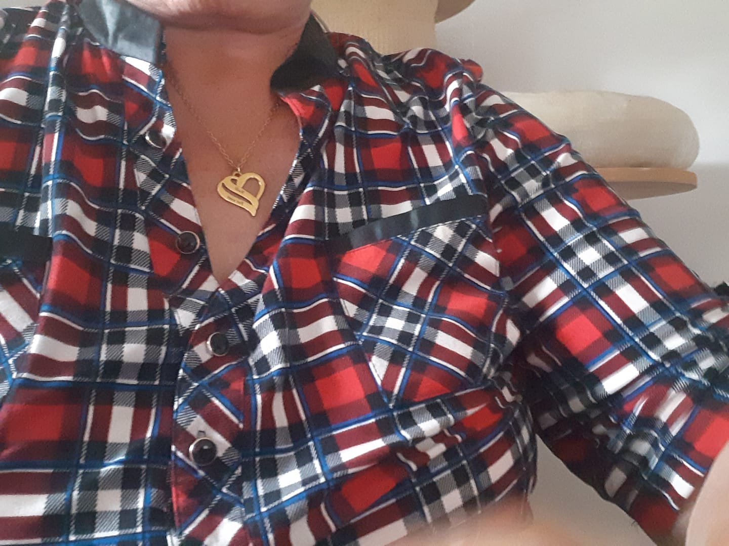 Customer photo review of Halskette mit vereinten Herzen