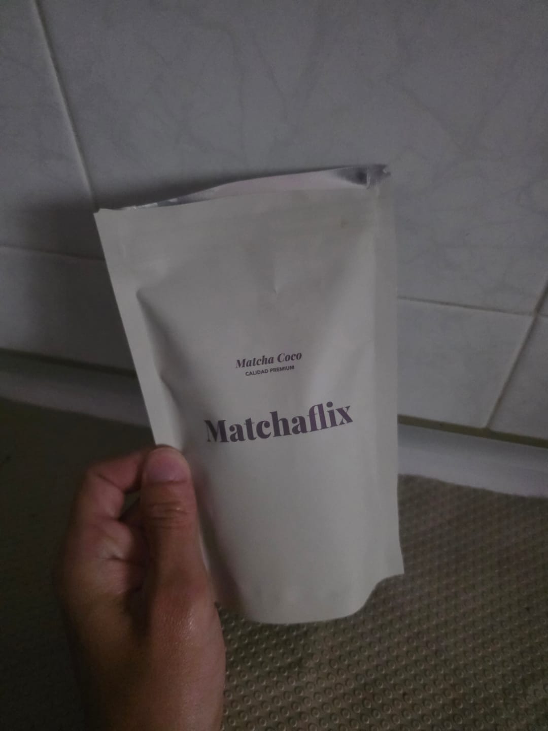 Customer photo review of Té Matcha Premium Coco