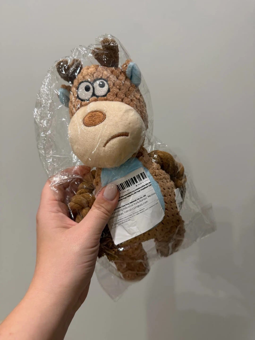 Customer photo review of Paw-Friends™-Plushies – Designed for Furry Friends Who Destroy Everything