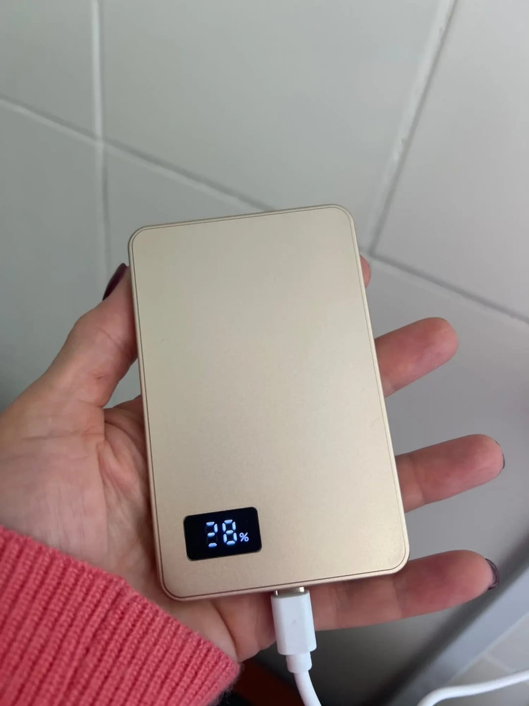 Customer photo review of Magnetic Wireless Power Bank 50000mAh PD22.5W Fast Charge