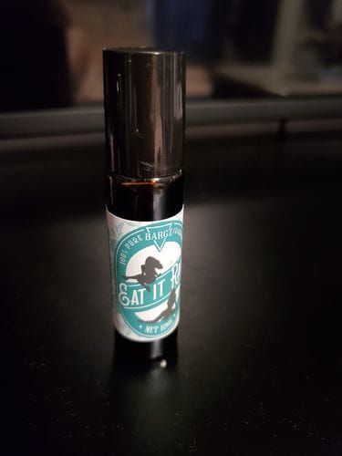 Customer photo review of Bargz Eat It Raw Fragrance Perfume Oil, Mature Fruity Scent with Sweet Awakening Effect