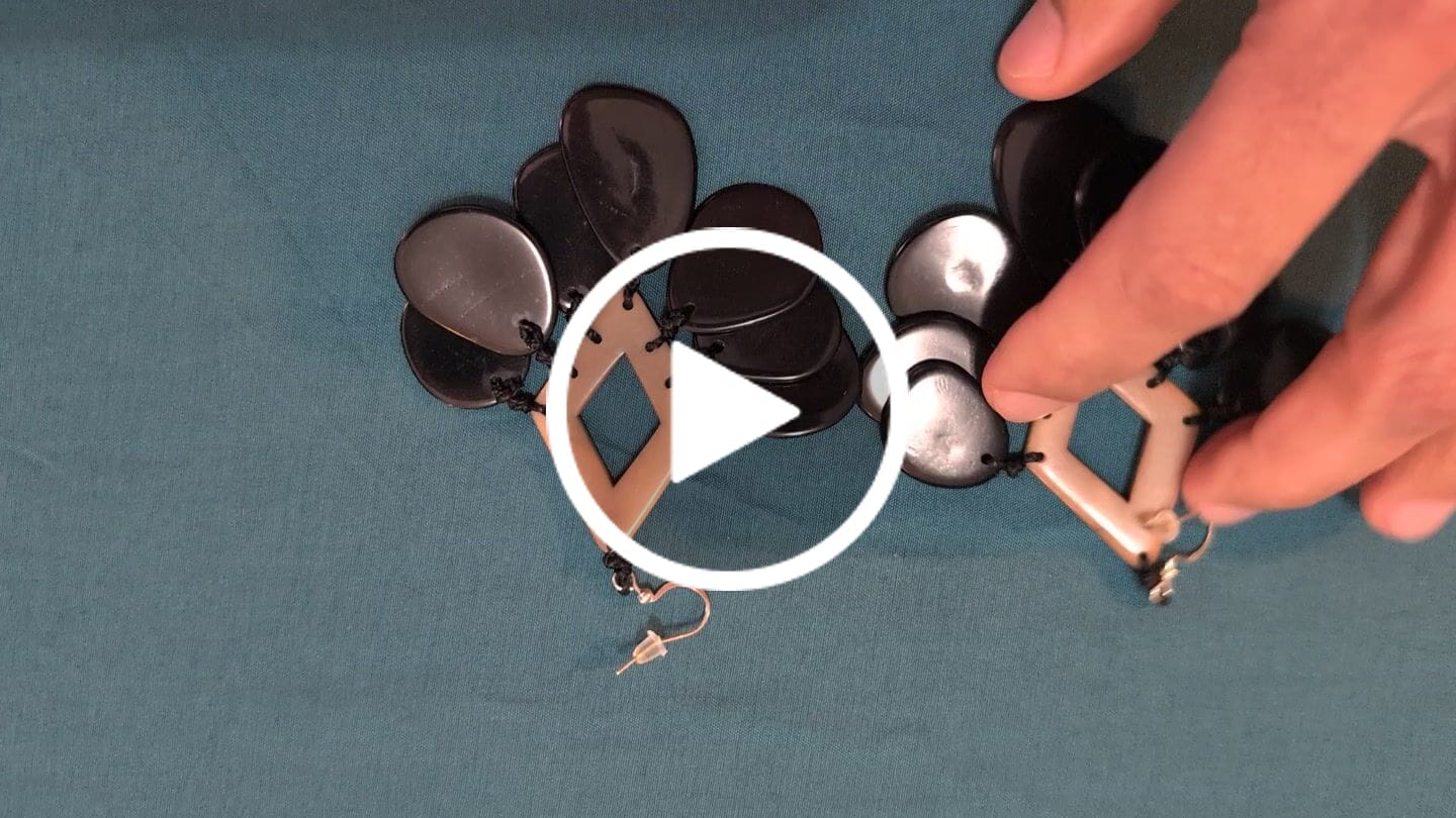 Customer video review of Mystique Earrings
